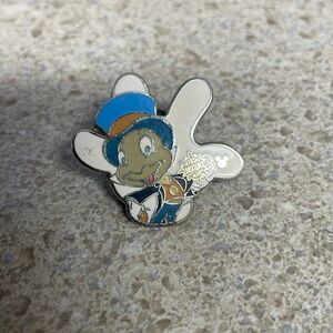 Jiminy Cricket Hidden Mickey Pin